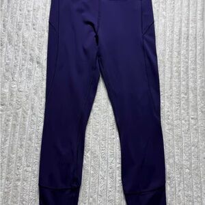 Lululemon Women's Purple Ankle Leggings High Rise Solid Size 10